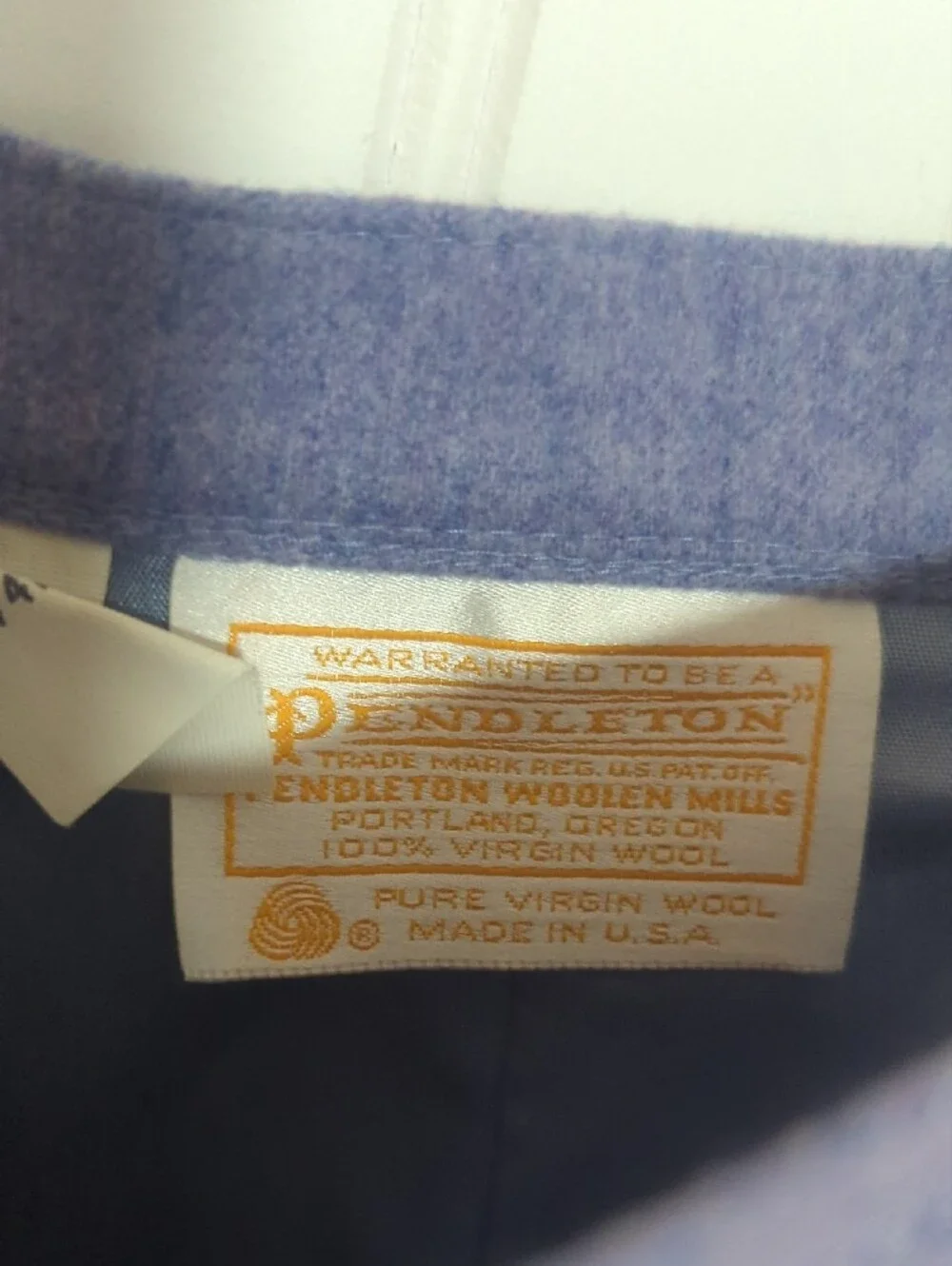 Pendleton Lavender-Blue Pencil Skirt